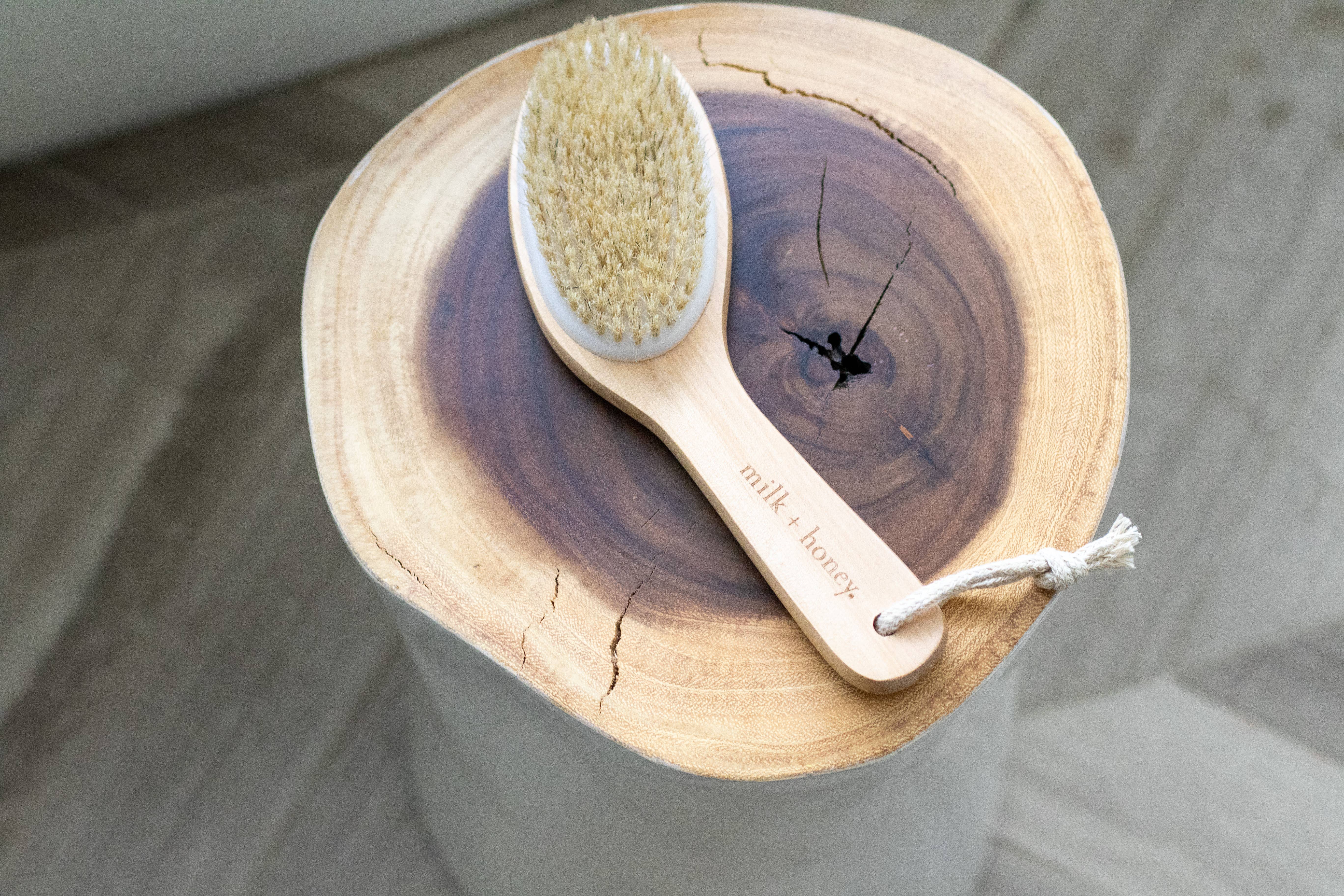 Milk and Honey - Wholesale Body Brush - milk + honey Body Brush1