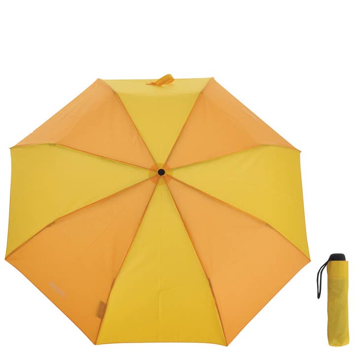 Laroom – Engroshandel Paraply - Unisex – Paraply „mini“ gul med stålaksel