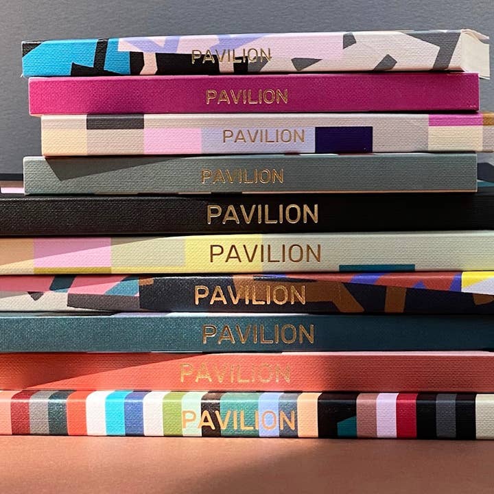 Pavilion – wholesale Notebook – Maze A6 Buckram Embossed Foiled Notebook