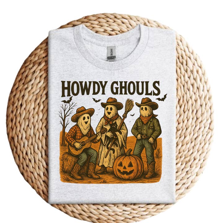 Hallo Ghouls Halloween T-shirt voor wholesale door Londas Tees and Tumblers