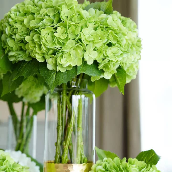 Angel Isabella - Wholesale Artificial Flowers - 22" Large Bloom Ultra Realistic Real Touch Hydrangea