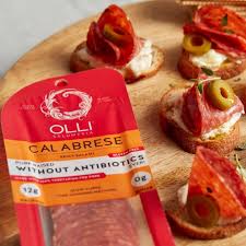 Keystone Cheese - Wholesale Salami - Sliced Calabrese Spicy Salami Snack Pack1