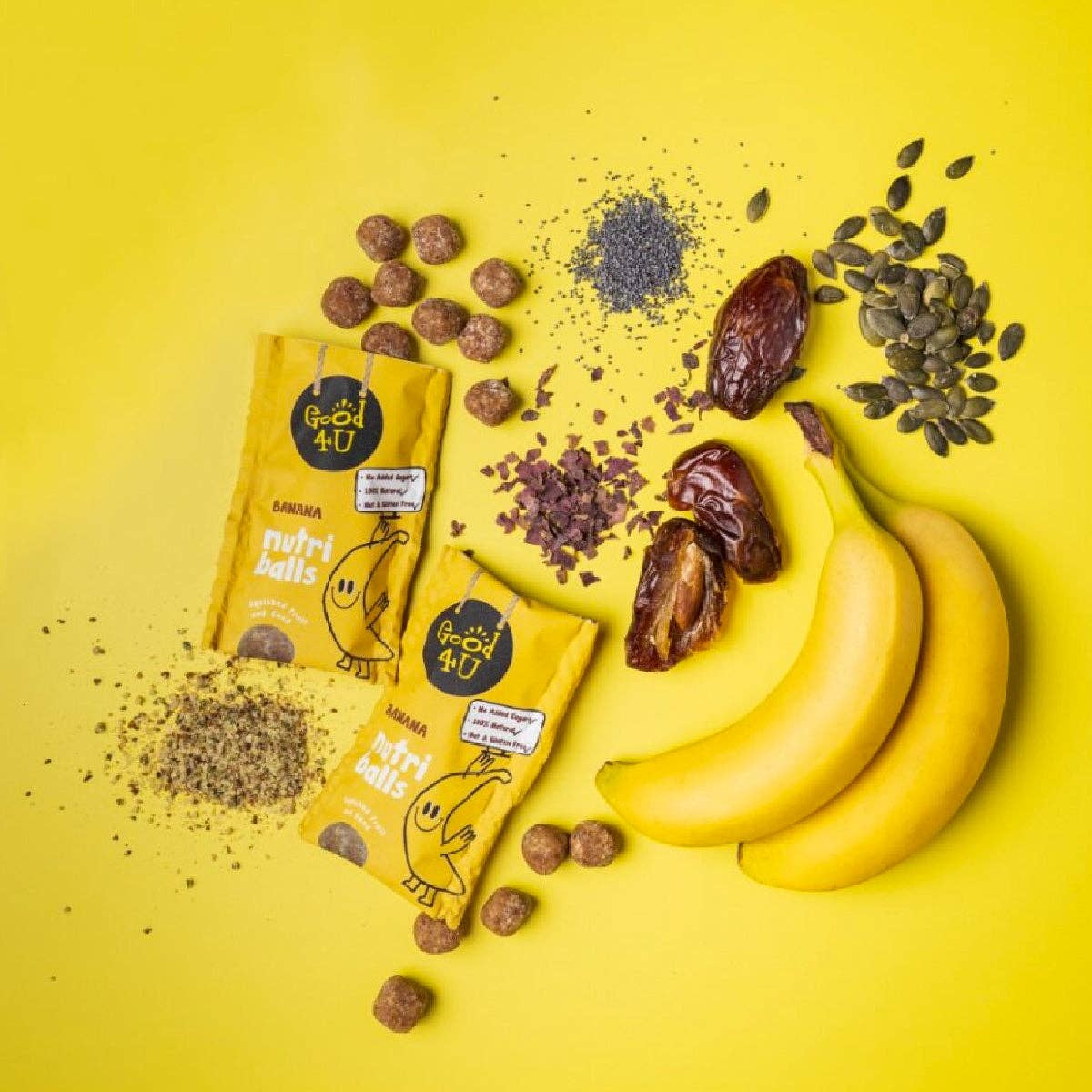 Good4U - Wholesale Dried/Dehydrated Fruit - Banana Nutri Balls6