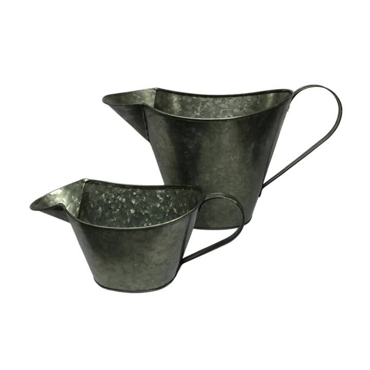 Wilco Home - Vente Pot - Lot de 2 pichet à huile d'olive graphite