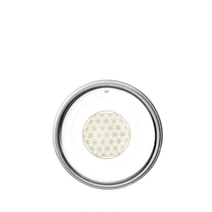 Ancient Purity - Wholesale Drinking Glass/Cup - Sacred Geometry Glass 250ml | 24 Carat Gold Flower of Life  1