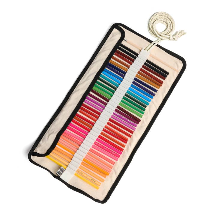 elseware unplug / eco-kids - Wholesale Colored Pencil - Watercolor Pencils with Canvas Rollup