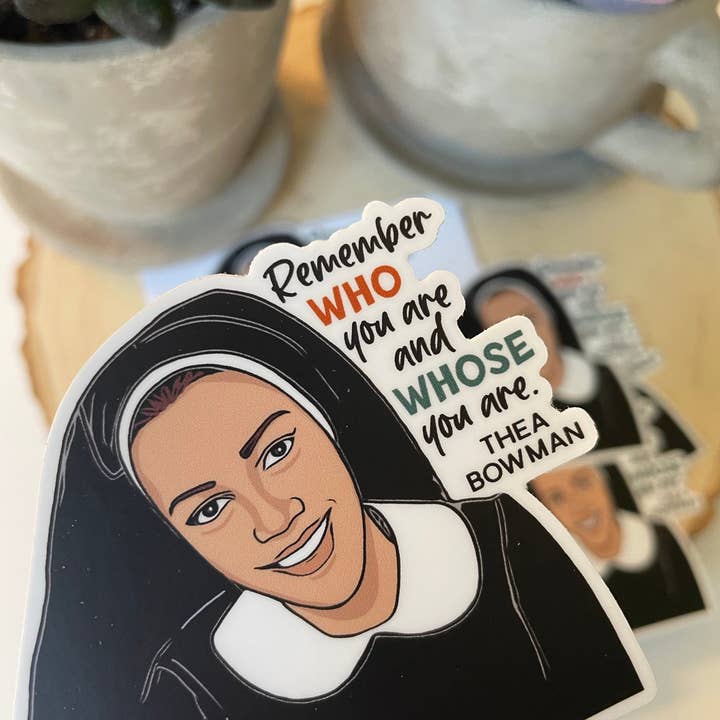 The Stump of Jesse - Wholesale Sticker - Sister Thea Bowman Waterproof Catholic Sticker