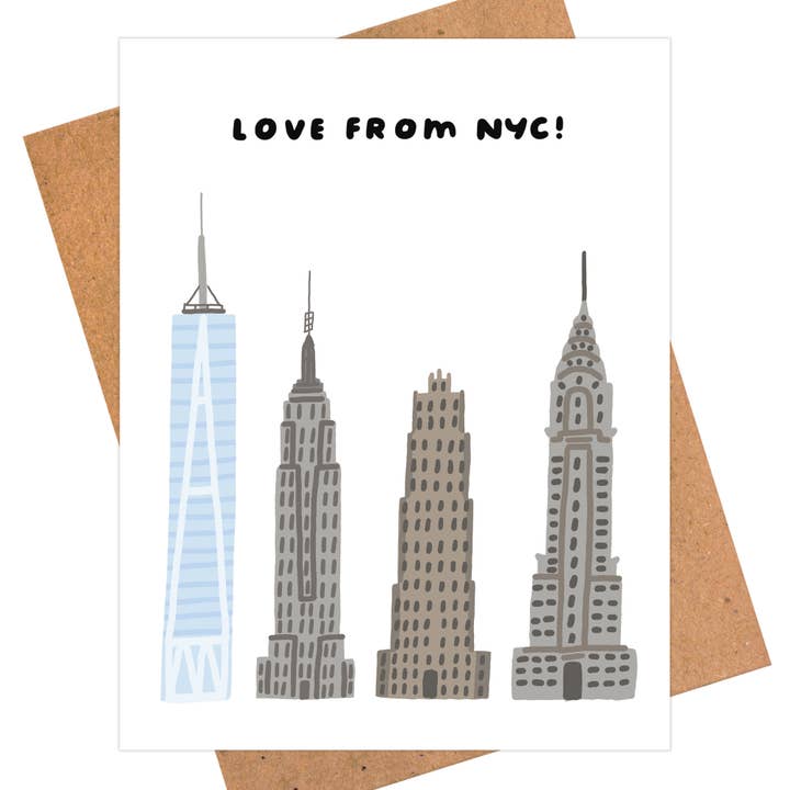 iej studio - Wholesale Everyday Greeting Card - NYC Greeting Card - New York Souvenir