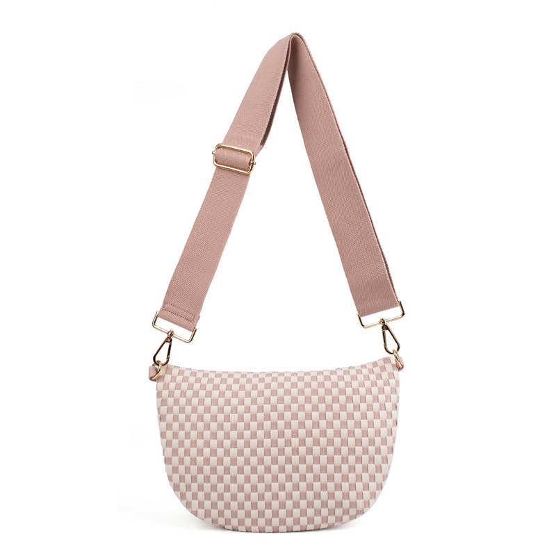 Babs + Birdie - Vendita all'ingrosso Marsupio - Donna - La Fiona | Marsupio a Quadri Intrecciato (10 Colori)1