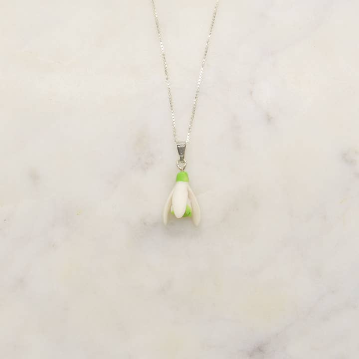 Hop Skip & Flutter - Venta al por mayor Collares con colgantes/abalorios - Collar de campanilla de porcelana/collar de campanilla/campanilla3