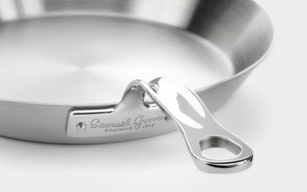 samuel groves - Wholesale Pan - Classic 20cm Stainless Steel Triply Frypan2