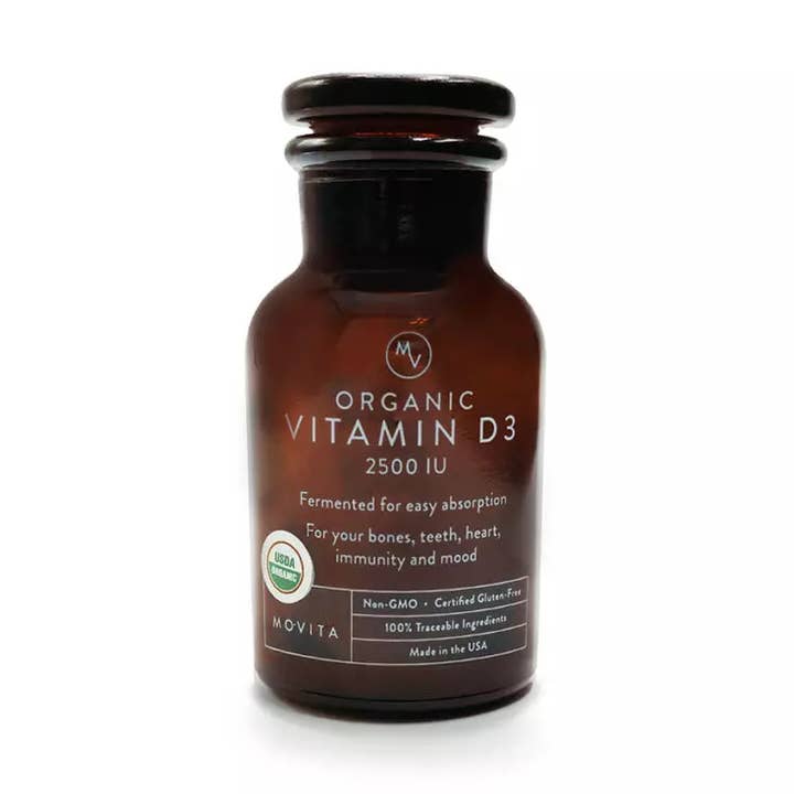Movita - Wholesale Oral Supplement/Vitamin - Organic Vitamin D3 Bottle 2500 IU0