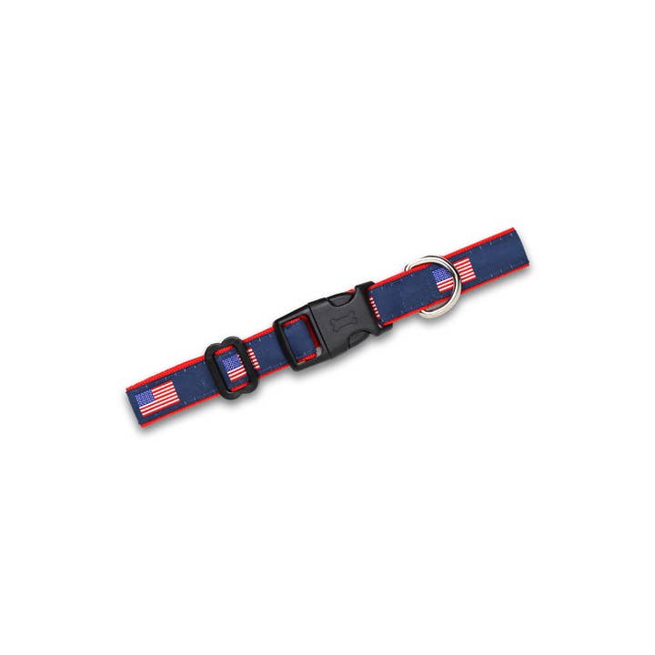 Dog & Me - Wholesale Pet Collar - Dog - American Flag - Dog Collar