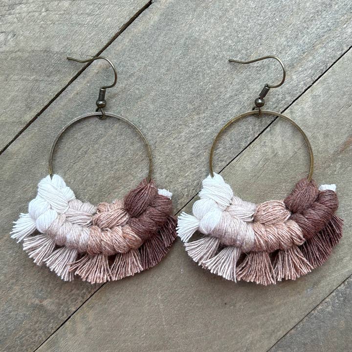 Multicolored Sm - Neutral Mix for wholesale by HK Macrame Jewelry