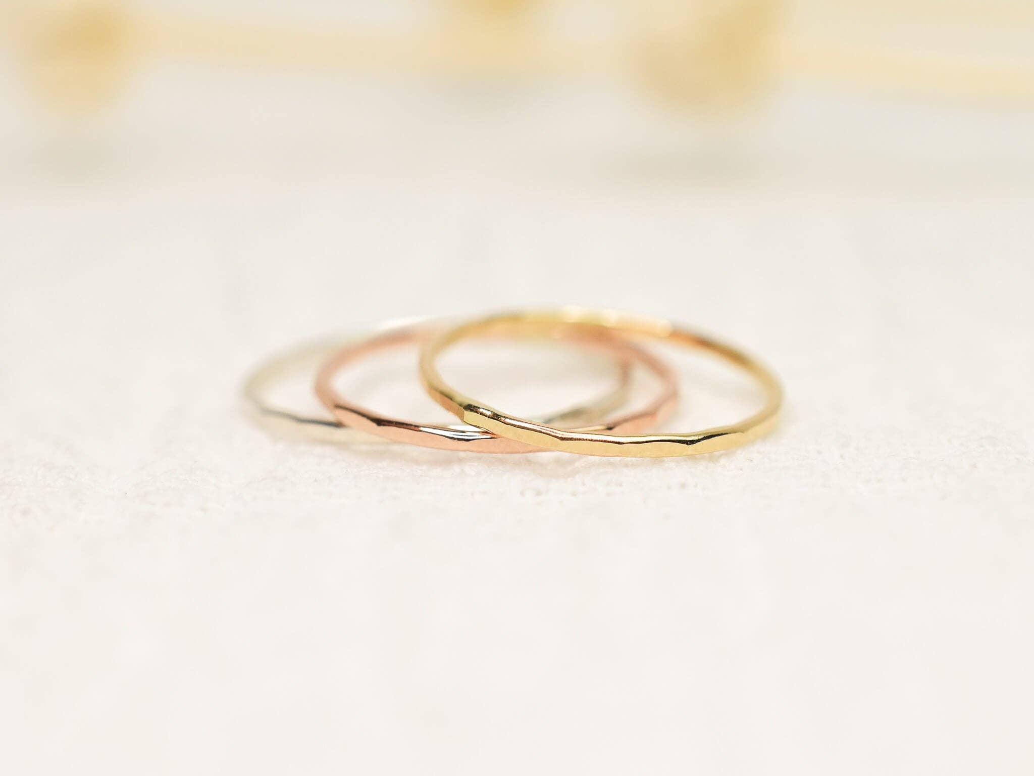Loveable - Wholesale Band/Stacked Ring - Thin Stacking Ring3