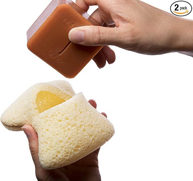 Thera esthetique - Vendita all'ingrosso Spugne da bagno morbide e a rete - Spugna esfoliante naturale per il corpo0