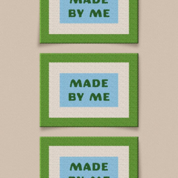 Matchy Matchy Sewing Club - Wholesale Craft Sewing Kit - Made By Me Large Garment Labels