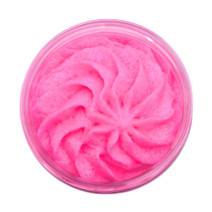 ”Flower Power” vispad socker Body Scrub för wholesale av SOAPCUTE CALIFORNIA