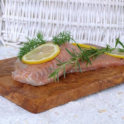 olivenholz-erleben - Wholesale Cutting board - Smoking board/smoking plank smoking olive wood approx. 25 x 15 cm2