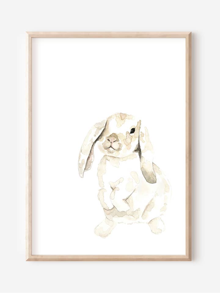 Häschen Poster Aquarell Drucke Für Kinder für den Großhandel von MiniDei