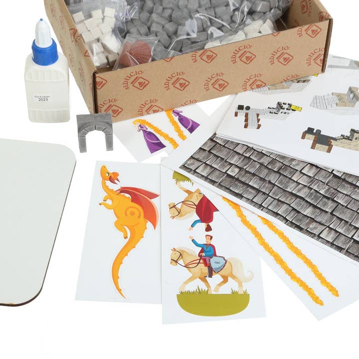 Fainotoys - Vente Jeu construction – enfant - Wise Elk™ Princesse dans la tour8