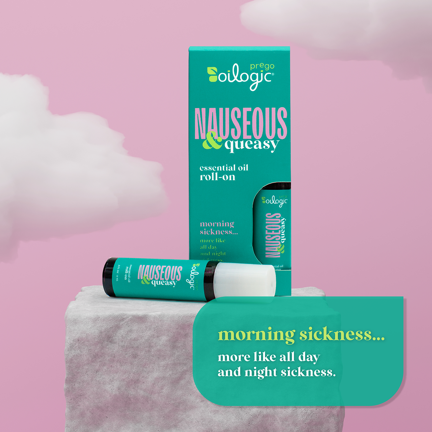 Oilogic Baby & Kid Solutions - Wholesale Essential Oil Roll-On - Prego Nausea Essential Oil Roll-On4