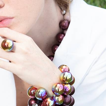 Mirta Accessori Moda – wholesale Pärlarmband – Iride armband 100 % tillverkat i Italien - italienskt hantverk6