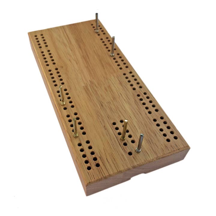 Wood Expressions - Wholesale Board Game - 7 Inch Travel Cribbage Board