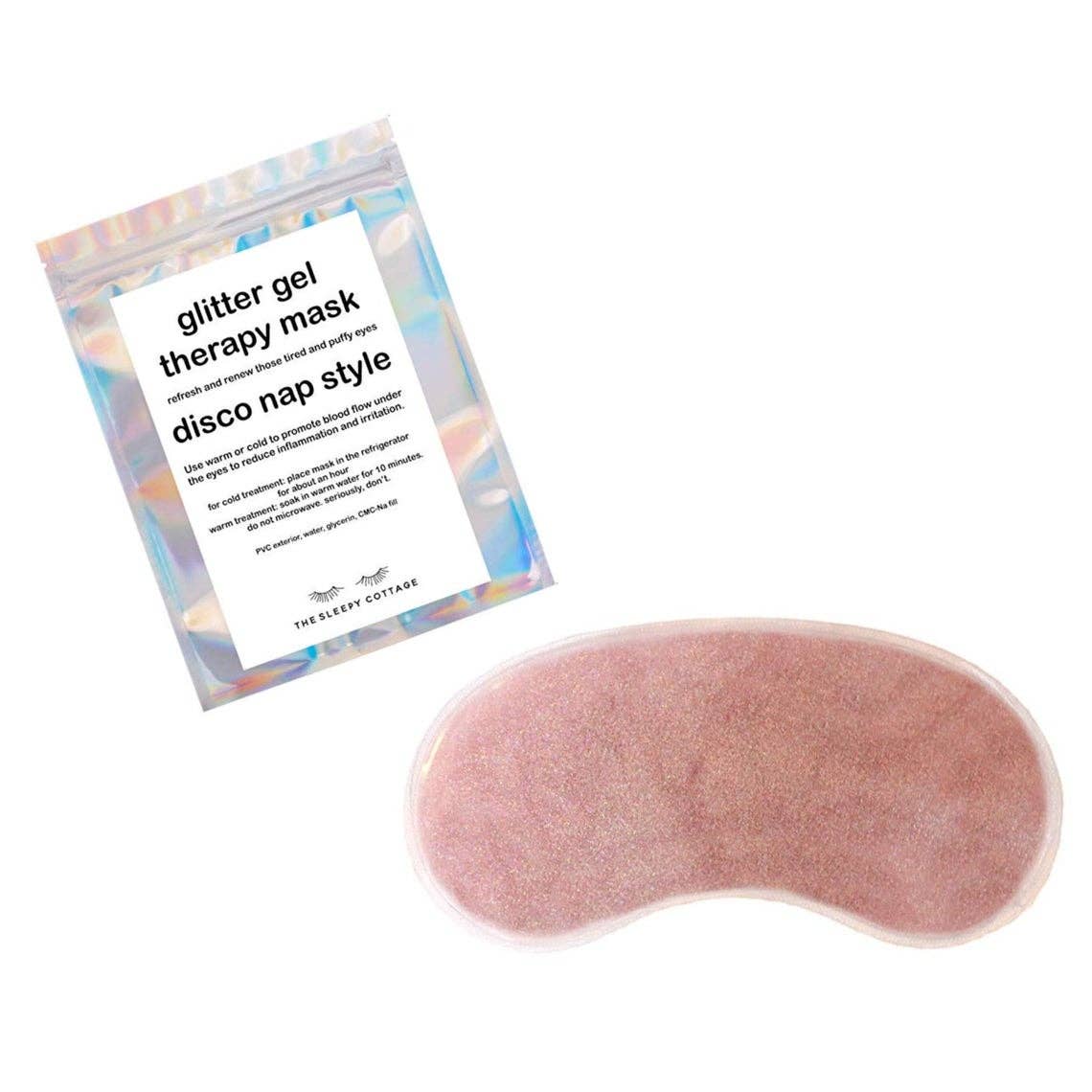 The Sleepy Cottage - Wholesale Sleep/Eye Mask - Glitter Cooling Gel Pack0