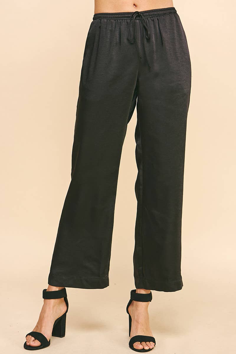 PINCH - Wholesale Pants - Women's - SATIN STRAIGHT PANTS - 5370B15