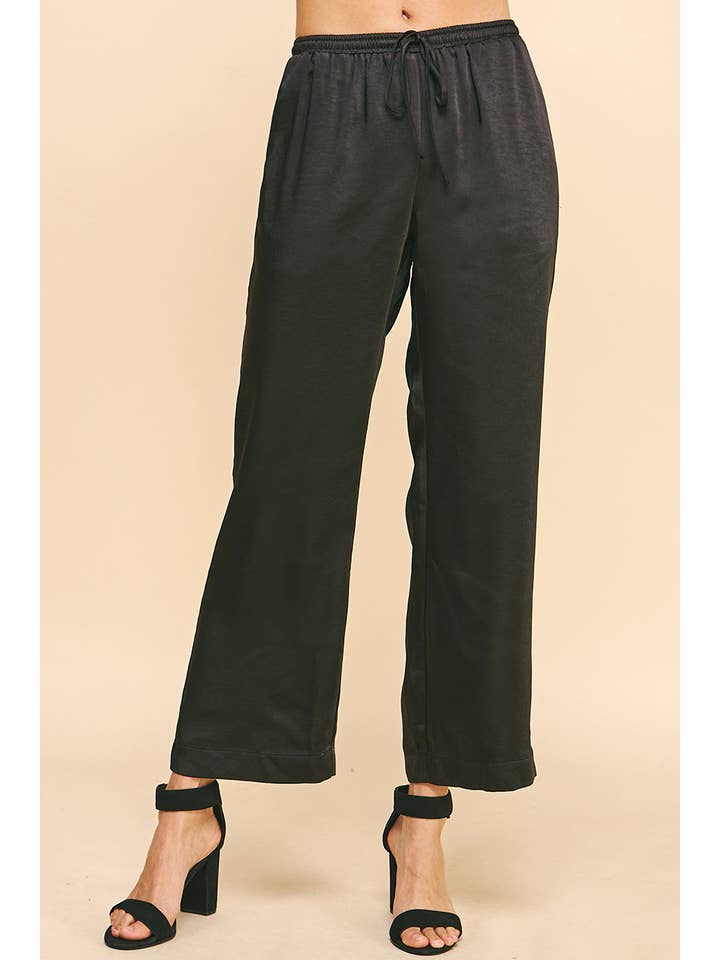 PINCH - Wholesale Pants - Women's - SATIN STRAIGHT PANTS - 5370B15