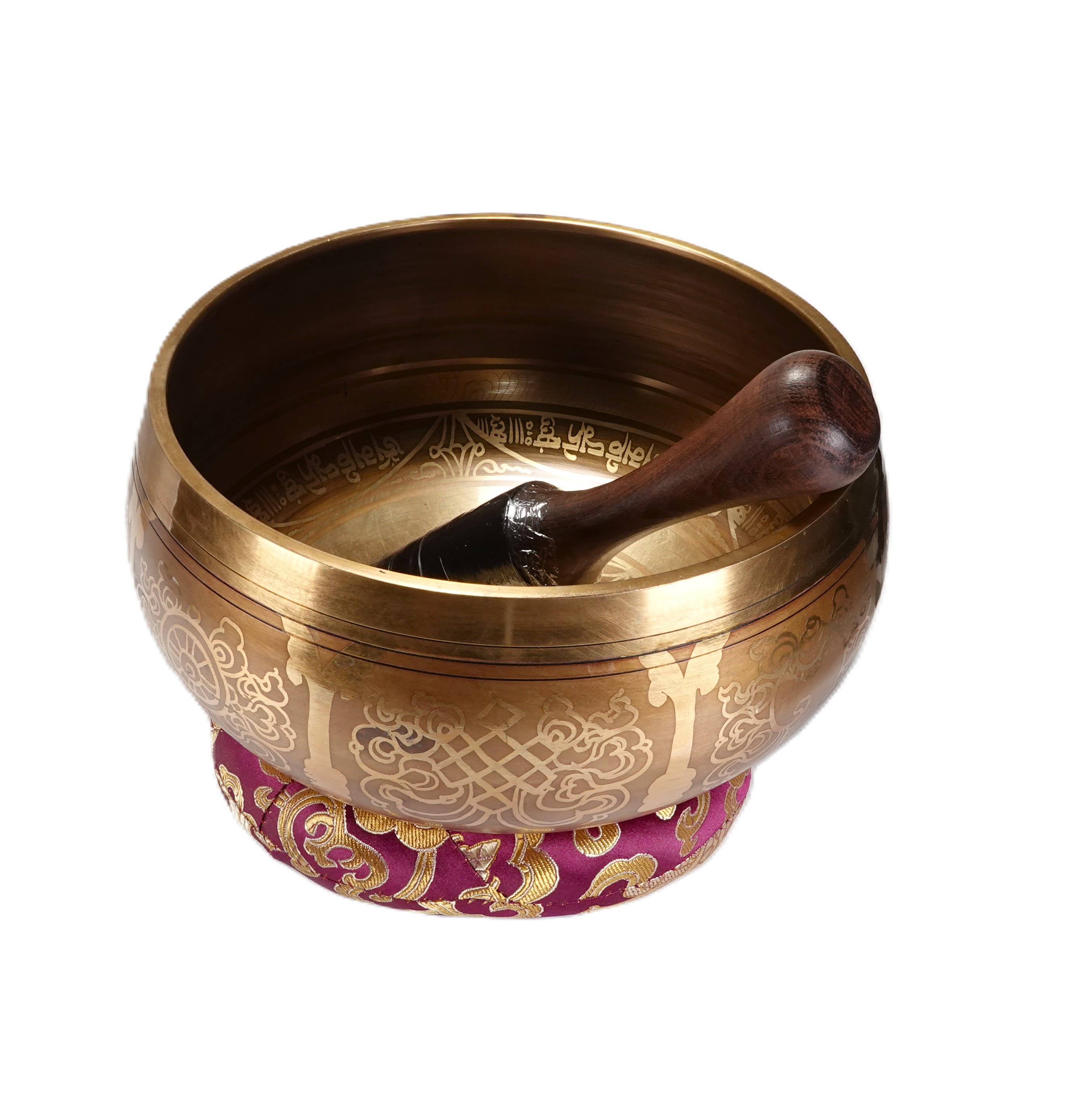 Tenzing Collections - Wholesale Meditation Supplies - large Tibetan singing bowl with amazing sounds10