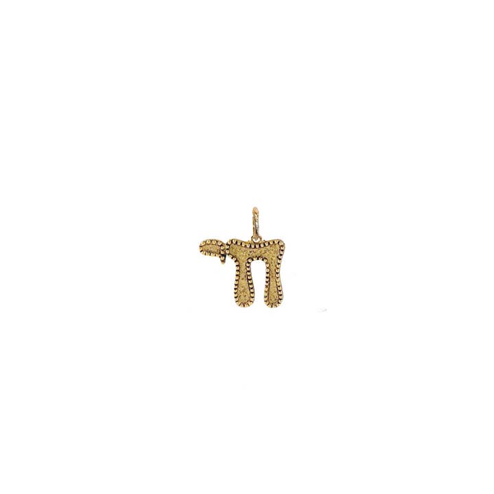 Love, Lisa - Wholesale Individual Charm/Pendant - Eternal Chai Charm Collection – Gold, Silver & Pavé Accents