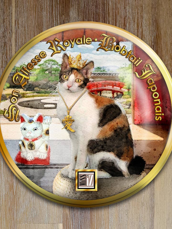 Íman abre-garrafas > Gato: BOBTAIL JAPONÊS por atacado de Miss Iz