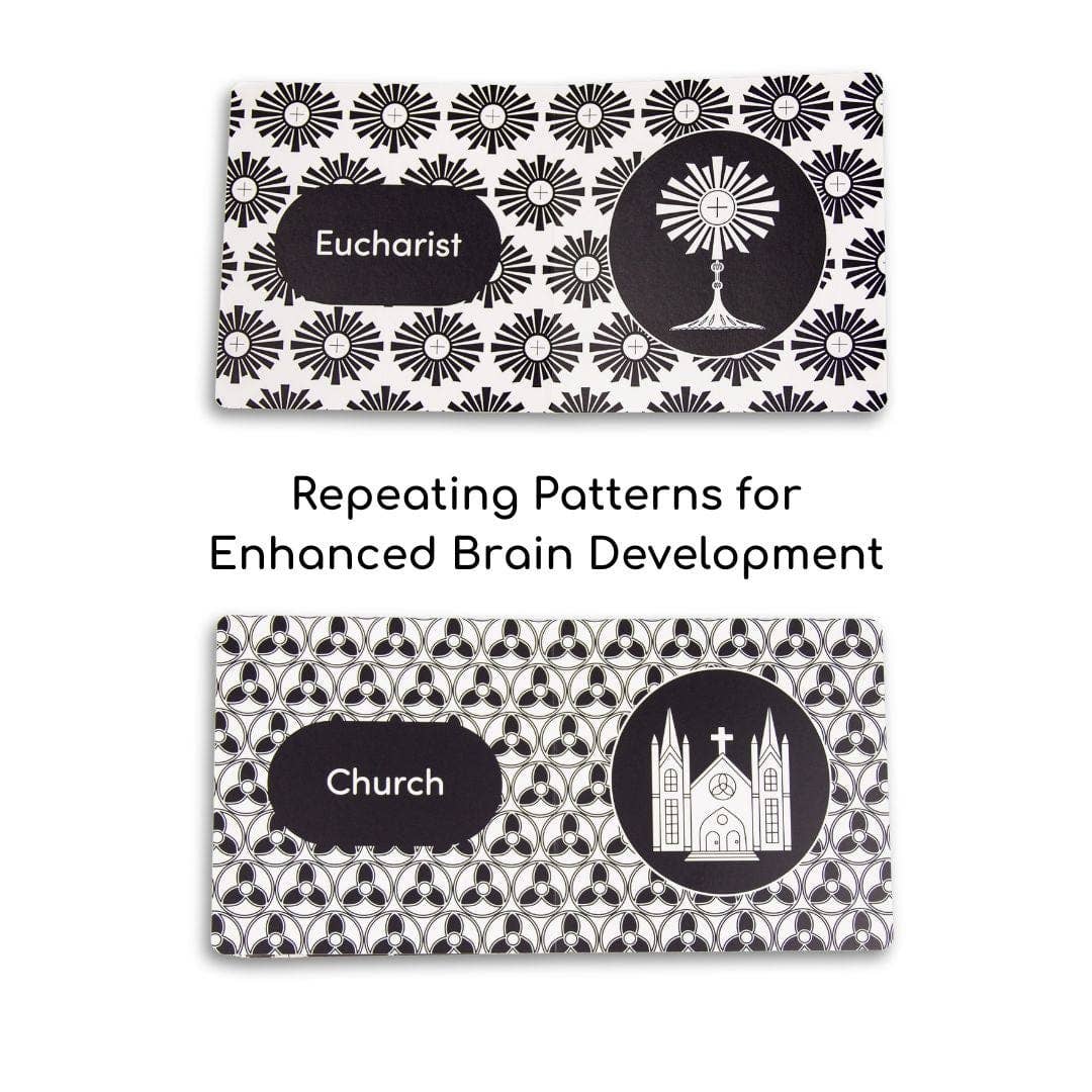 The Little Rose Shop - Wholesale Baby & Toddler Book (0-2) - Baby's 1st Catholic Book: A High Contrast Board Book3