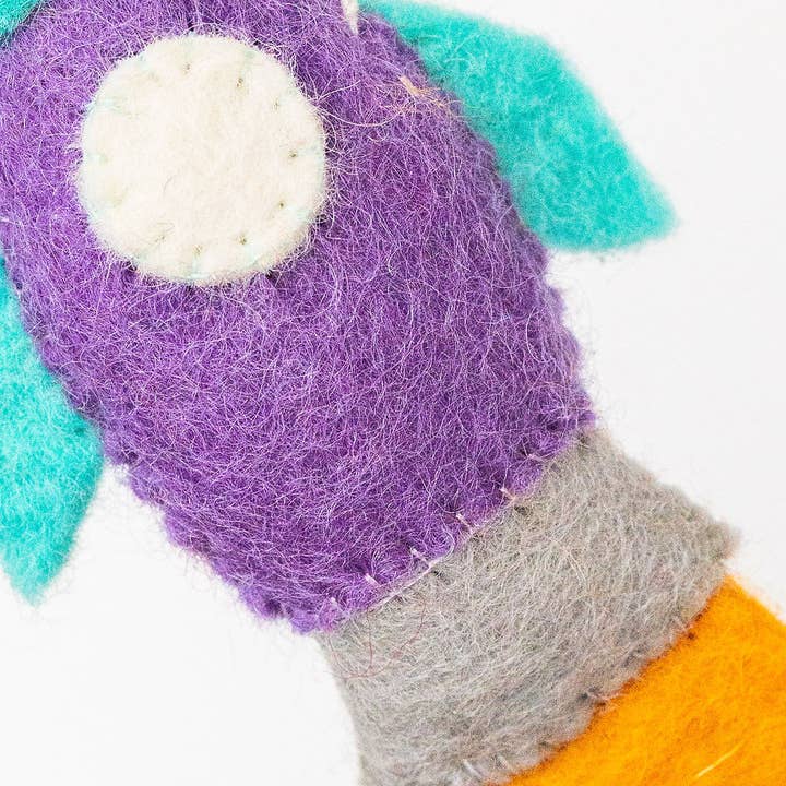 Nivas – wholesale Ornament – Christmas Rocket Felt Ornament3