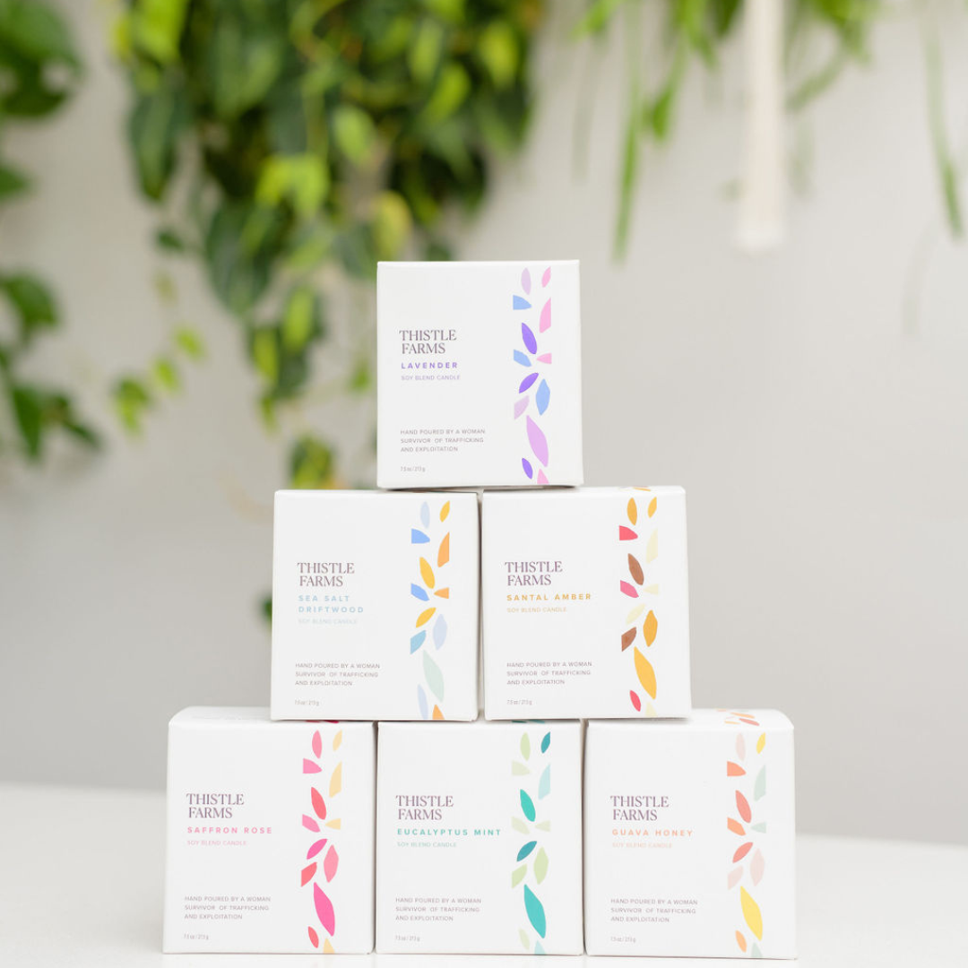 Thistle Farms - Wholesale Jar/Filled Candle - Lavender Soy Candle Love Heals Collection3