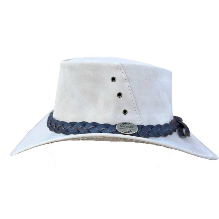 Australian Country Outfitters – Großhandel Cowboyhut – Unisex – Outback Survival Gear — Hüte aus Känguru-Leder — Bone