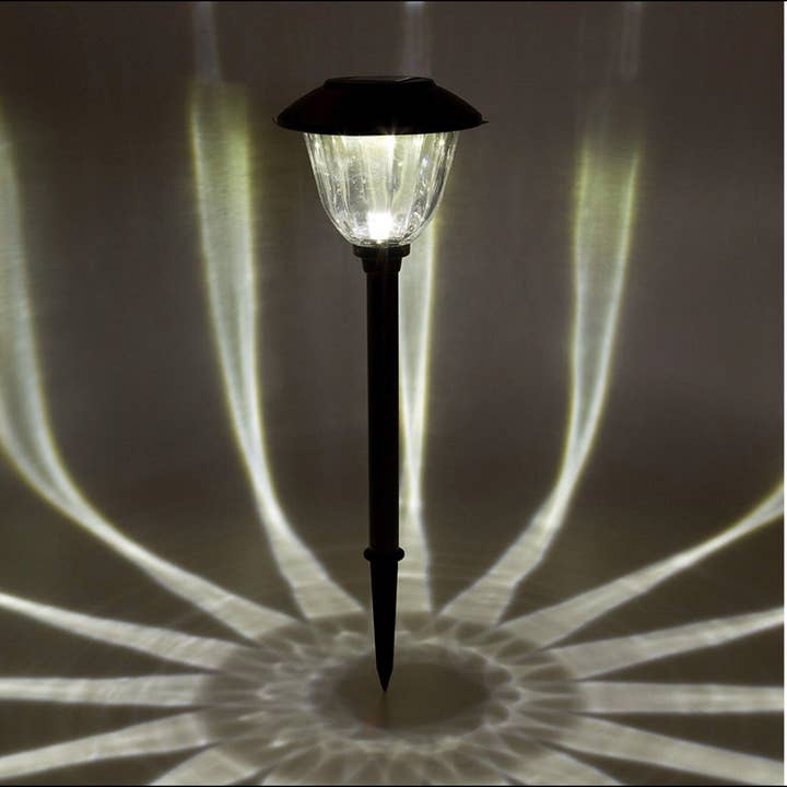 OutdoorSolarOutlet - Wholesale Outdoor/Lawn Light - NEW LED Energizer 8Pack Solar Pathoway Lights Outdoor-Stainless Steel(Blue)Waterproof4