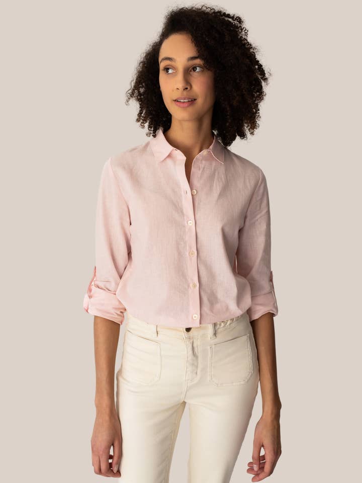 Elm blouse ( Linen/Cotton) for wholesale by Arber Studio