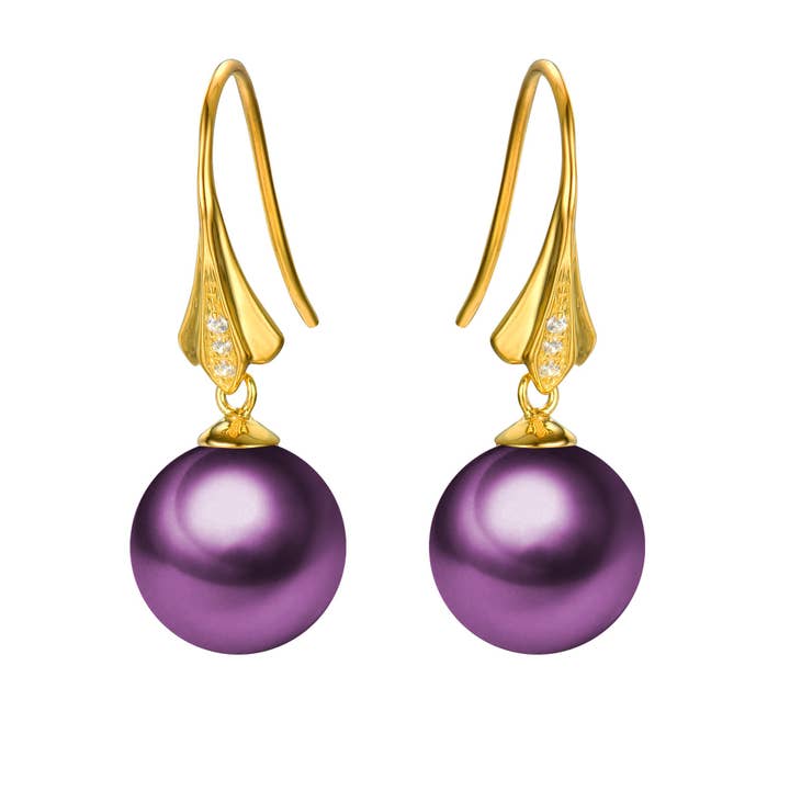 Timeless Pearl - Wholesale Dangle Earrings - G18k Diamonds Bring Me Back Pearl Earrings9