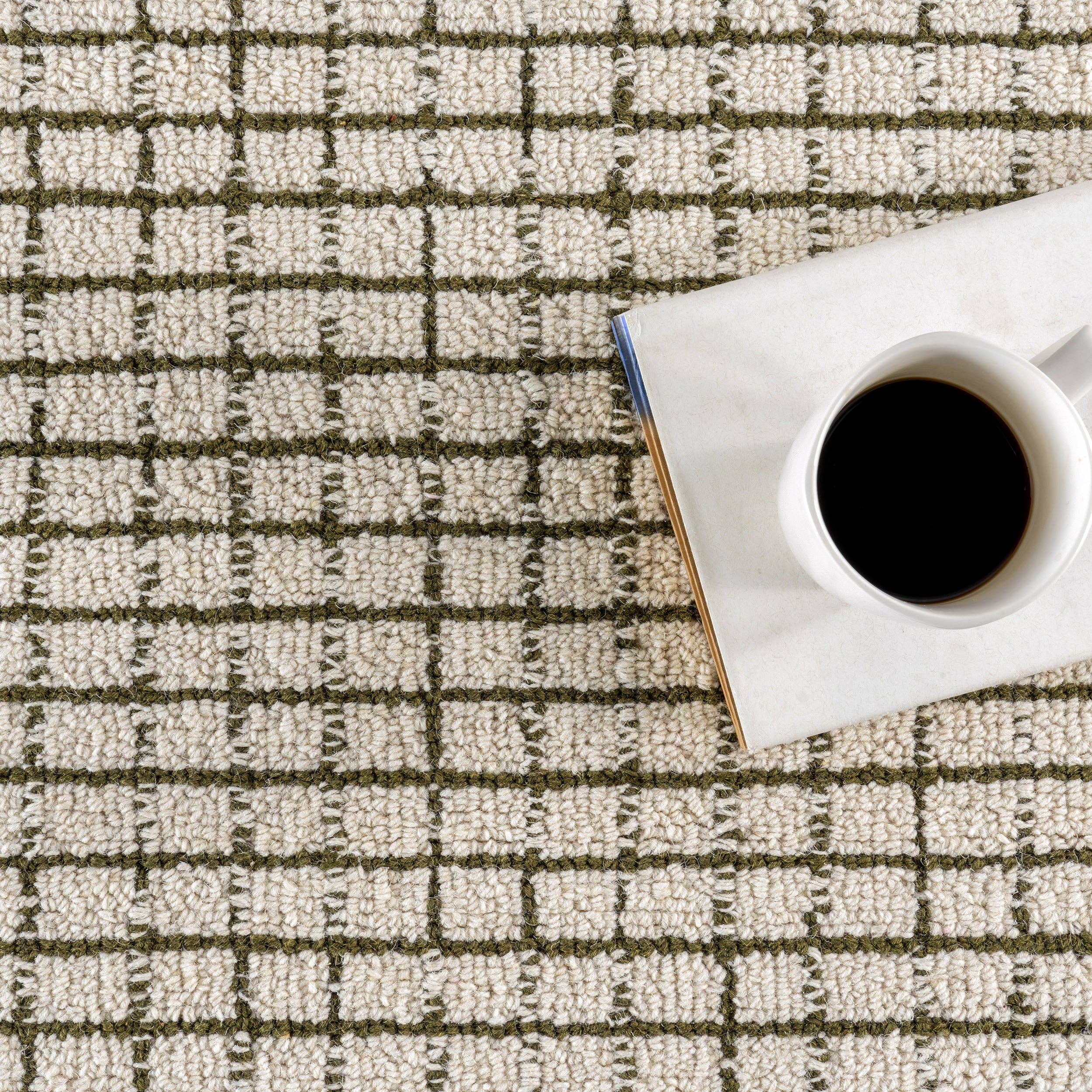 nuLOOM - Wholesale Area Rug - Melrose Checked Wool Area Rug13