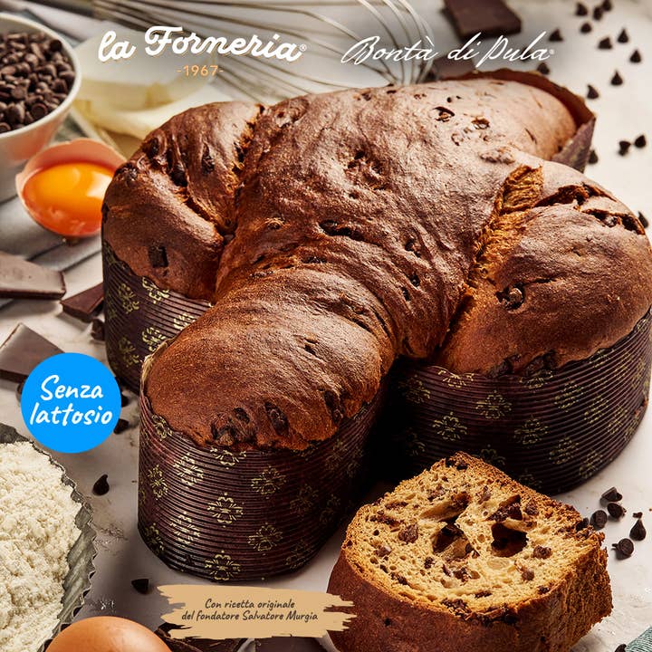 Colombe au Chocolat Noir 750 g pour la vente par La Forneria di Pula