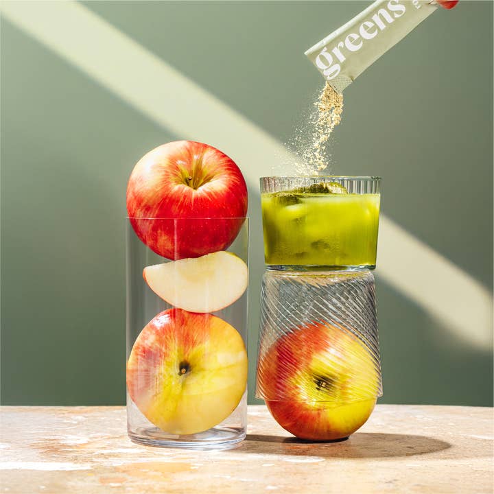 Rookie Wellness - Wholesale Protein/Superfood Powder - Crisp Apple Greens Superfood Powder Mix: Gut & Immune Health1