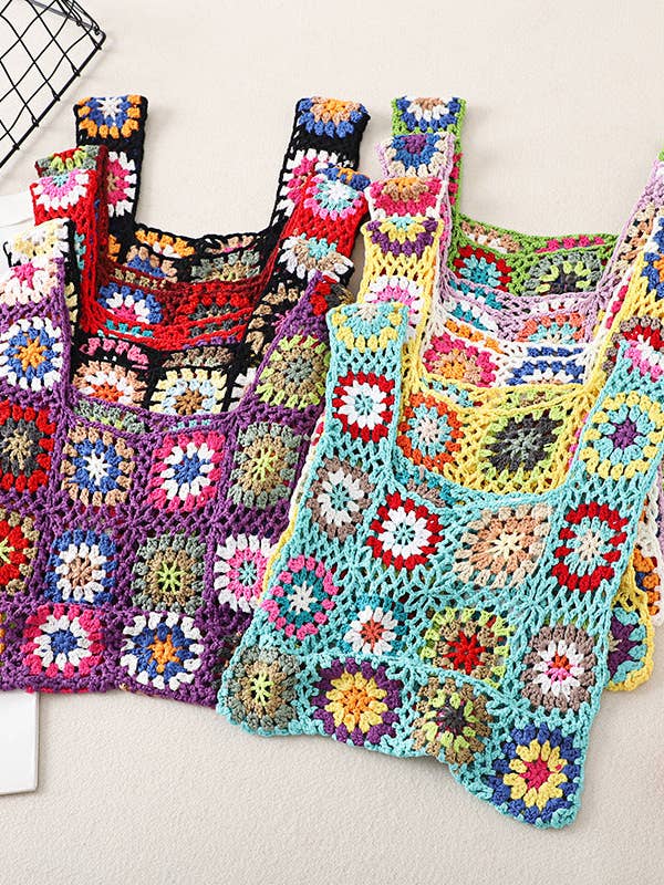 Bolso de Ganchillo Vintage - Bolso Exquisito para venta al por mayor de Funkyrel® Atzbranding Limited