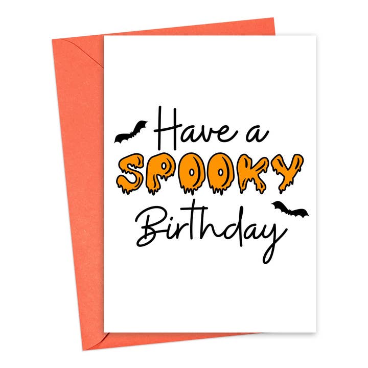 R is for Robo – Großhandel Geburtstagskarten – Oktober-Geburtstagskarten — Gruselige Halloween-Grußkarte0