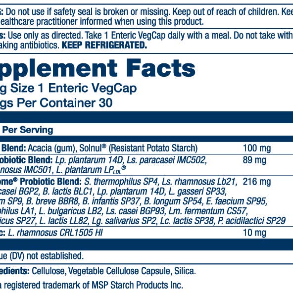 Solaray - Wholesale Oral Supplement/Vitamin - Mycrobiome Complete Probiotic Active1