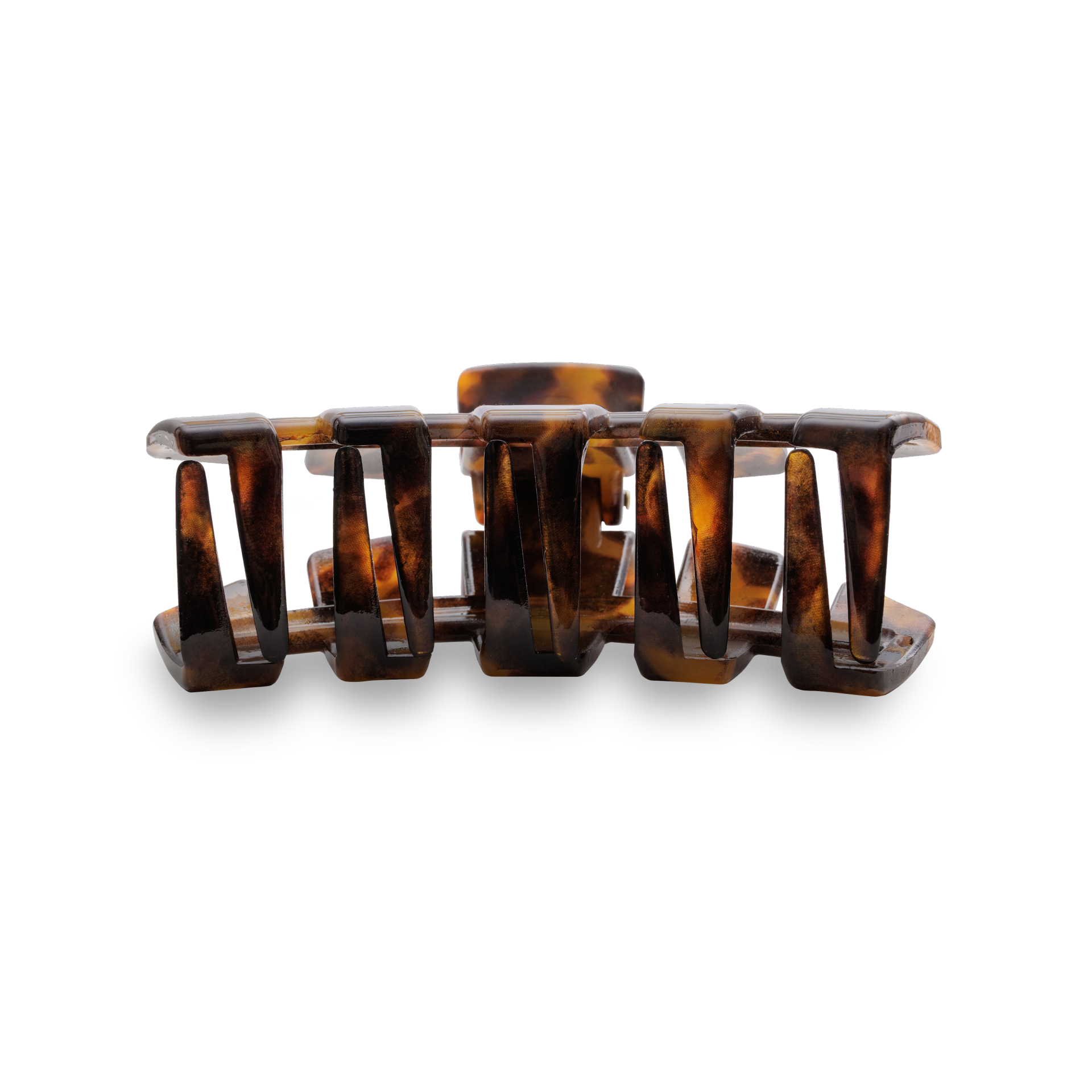 TELETIES - Wholesale Hair Clip - Women's - Classic Hair Clip | Small | Tortoise2