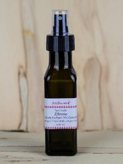 “Lemon” spray salt for wholesale by Salzwerk Berlin