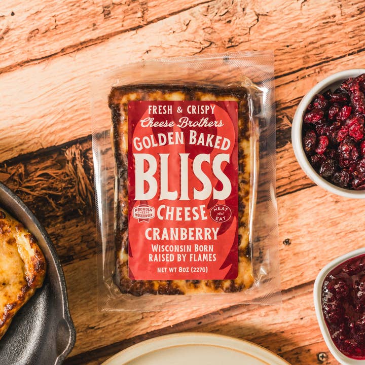 Cheese Brothers - Wholesale Cheese - Cranberry Golden Baked Bliss Cheese